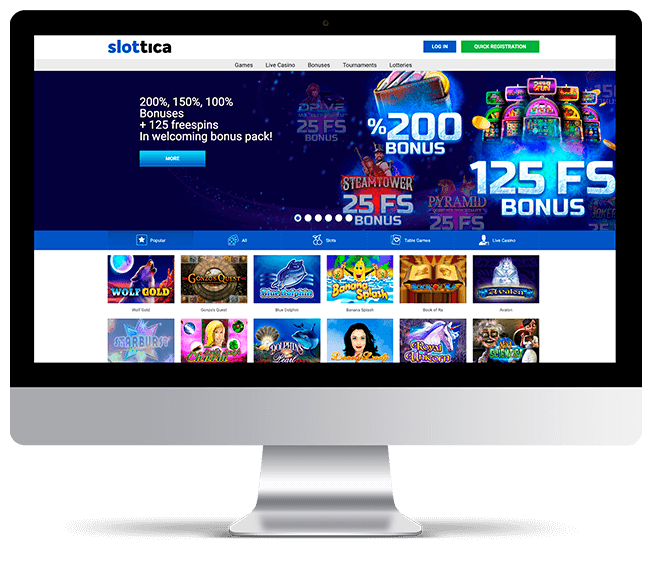 Slottica войти